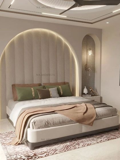 N.K. Architects - Interior Design Serene & Luxurious Bedrooms photo 48