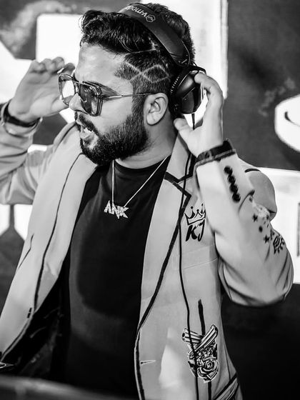 A black and white portrait that captures the focus and intensity I bring to my craft.