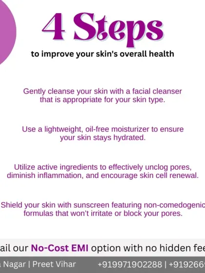 Following a simple, effective 4-step routine is key to managing acne. We help you build a routine with the right cleanser, moisturizer, active ingredients, and sunscreen.