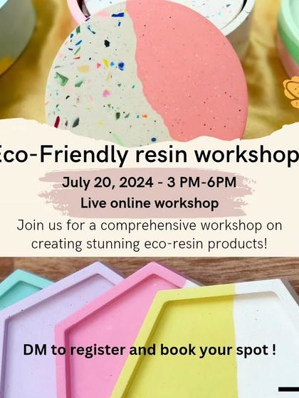 Hues of Memories - Eco-Resin Art Workshops Community & Past Events photo 5