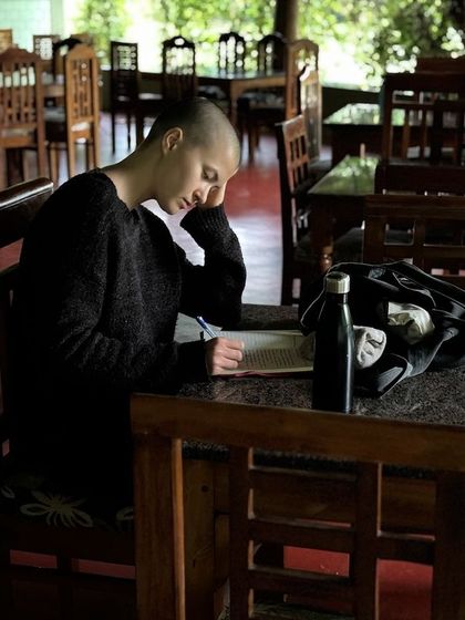 Quiet moments of self-reflection and journaling are an essential part of the learning process here. We provide the space and time for you to process and integrate the knowledge you gain.