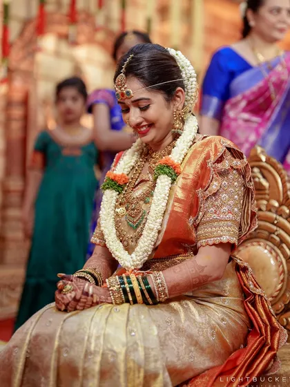 A candid moment of the happy bride. It brings me so much joy to see my clients looking and feeling their best on their most important day.