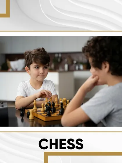 For those who prefer a mental workout, we offer a quiet space for a game of chess. It's a great way to sharpen the mind and relax after a physical activity.