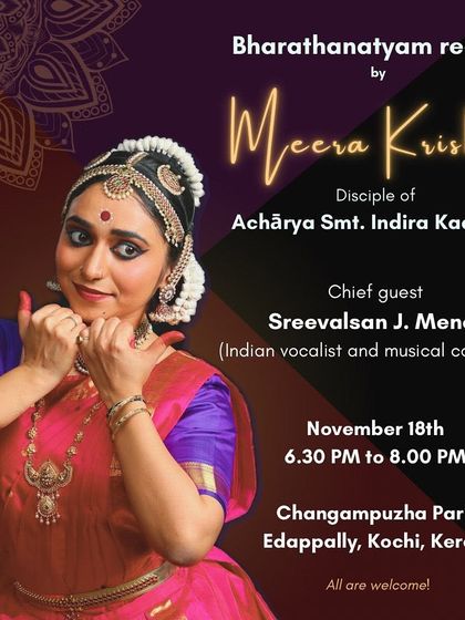 Indira Kadambi - Bharatanatyam Performance & Choreography In the Spotlight: Press, Posters & Acclaim photo 20