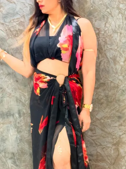 **Knots & Bangles Series:** My signature series where I use simple knots and bangles to create innovative drapes. Watch how I craft everything from a sarong-style co-ord set to an elegant infinity gown.