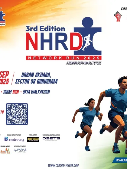 A "Final Call" with a major discount is a key part of my promotional strategy. This graphic for the NHRD Network Run creates urgency and drives last-minute registrations.