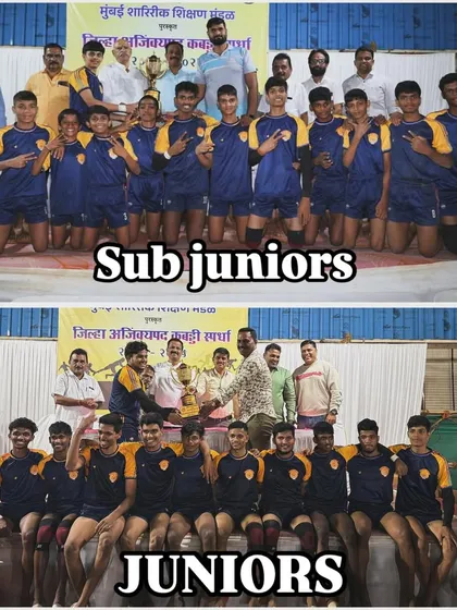 We are building champions from a young age. Here are our victorious Sub-Junior and Junior teams, who both won their respective district championship tournaments. We offer dedicated coaching programs to shape the next generation of Kabaddi stars.
