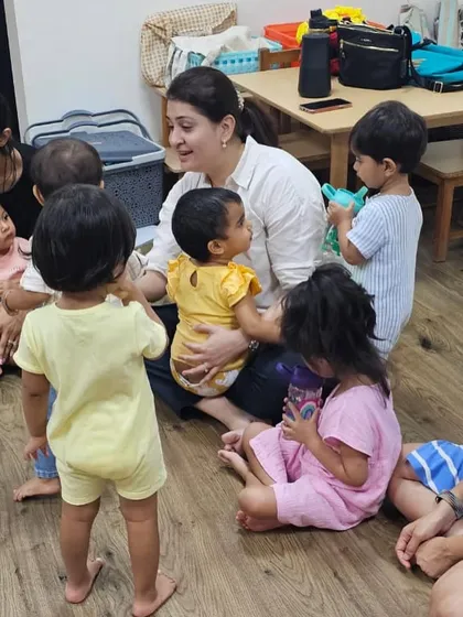 My lap is always open for a cuddle or a closer look at an instrument. Creating a nurturing and safe space where children feel loved and comfortable is so important to me.