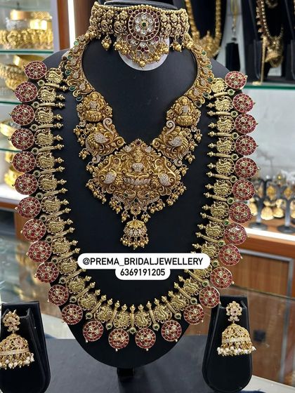Prema - Bridal Jewellery Rental My Complete Collection: Temple & Antique Sets photo 26