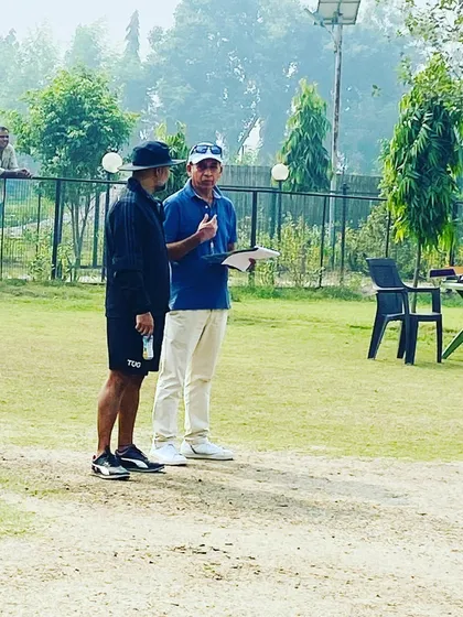 We don't just train you, we create pathways for your career. Our head coach is seen here scouting talent during the official UPCA U-14 trials, looking for players who have the discipline and skill to succeed.