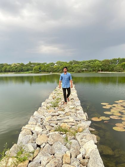 The path offers a unique perspective, making you feel like you're walking on water.