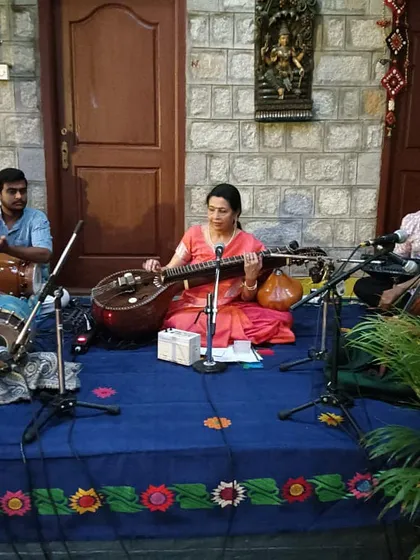 A private concert at a beautiful farmhouse. I am happy to bring my music to any space, big or small, creating a special atmosphere for private events and gatherings.