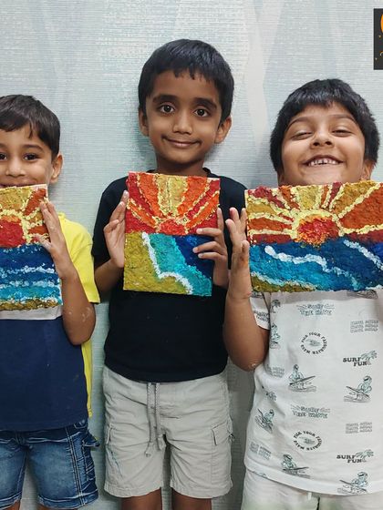 BrainArt Studio - Kids' Art & Craft Classes Sensory Art & Play (Ages 3.5 - 5) photo 23