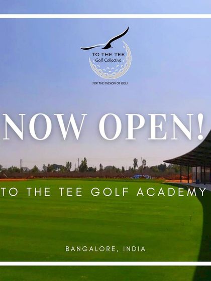 An exciting moment for us, this announcement marked the official opening of To The Tee Golf Academy in Bangalore, with our pristine driving range ready to welcome all golf enthusiasts.