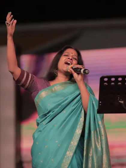 A moment of complete immersion during my Shivaratri concert. Performing through the night for an audience that is so present and engaged is a truly special spiritual and musical journey.