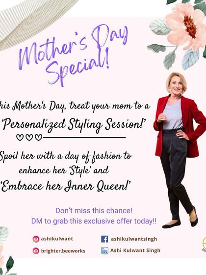 Make the first love of your life feel extra special. A personalized styling session is a wonderful way to show your appreciation and help her feel celebrated.