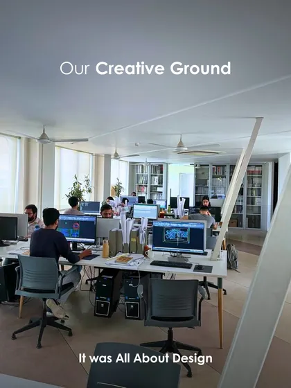 This is our creative ground, the studio where ideas are born and collaborations flourish. It is here that our team of designers and architects work together, transforming concepts and client needs into the thoughtful, experience-led spaces that define our practice.