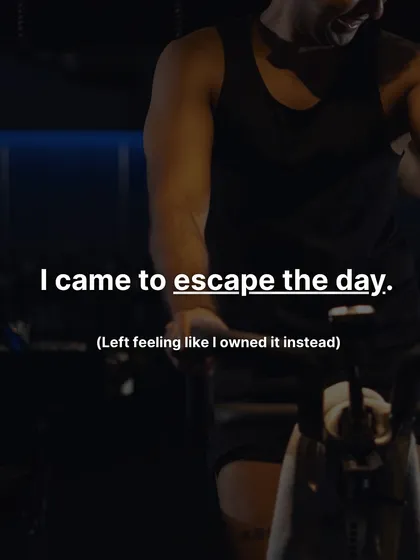 Some days you just need an escape. But in here, you don't just escape the day, you learn to own it. 45 minutes is all it takes to shift your entire mindset.