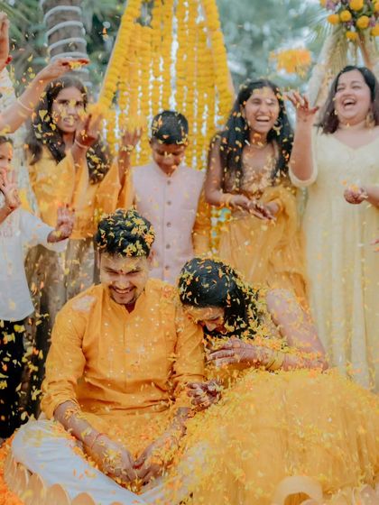 Vibrant Haldi & Mehendi Ceremonies photo 6