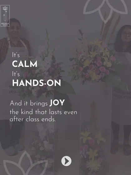 The experience is calm, it's hands-on, and it brings a kind of joy that lasts long after the class ends. This is what my hobby course is all about.