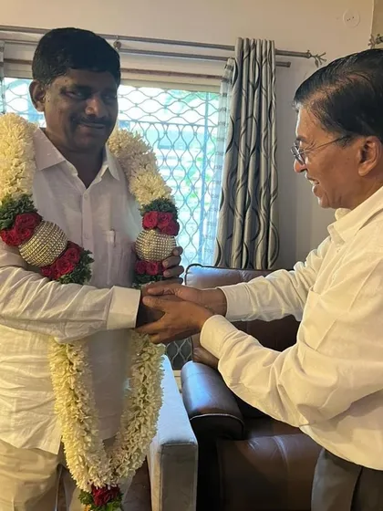 Here, we are in discussion with Member of Parliament, D. K. Suresh, about the practical applications of Vaastu and Astrology. Our services are sought by leaders for guidance and clarity.