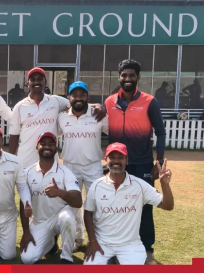 Our Somaiya Sports Academy Men’s Cricket Team celebrates a gritty 7-run victory in the Mumbai T20 Cricket Blast 3.0.