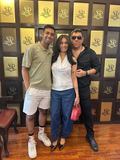 The smiles say it all. We love seeing our happy clients after their transformations. Here I am with a stylish couple who left feeling fantastic.