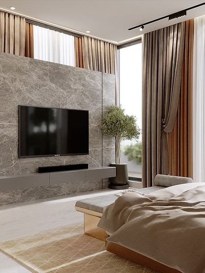 N.K. Architects - Interior Design Serene & Luxurious Bedrooms photo 42