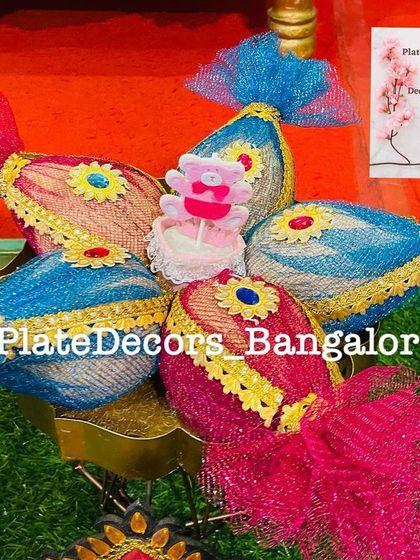 Sukeerthi - Ceremonial Gift & Platter Decoration Baby Shower & Seemantham Platters photo 15