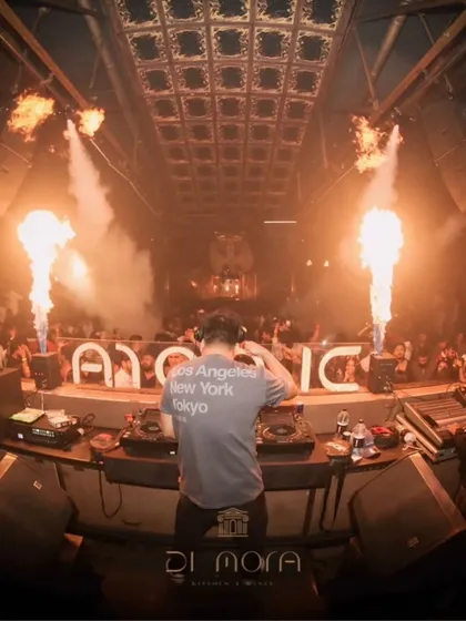 It's not just about the music, it's about the full sensory experience. This was a high-energy night at Di Mora, Pune, where we brought the heat with full pyro effects, turning a great night into an unforgettable one.