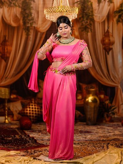 Bhargavi and Poorvika - Ethnic & Fusion Wear Rental Bollywood Recreations photo 17