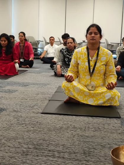 Sreya Bhar - Corporate Yoga Programs Sound Healing & Deep Relaxation photo 3