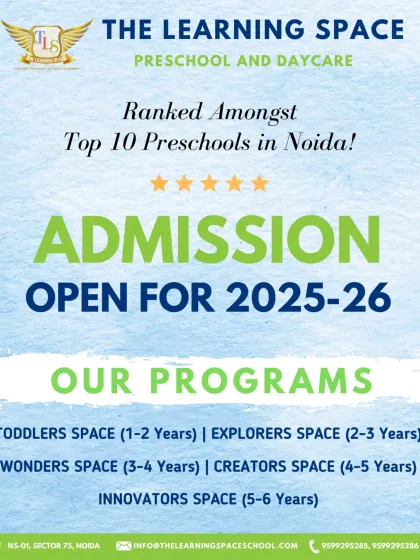 Your child's journey of discovery starts here. We offer age-specific programs designed to nurture growth at every stage, from our Toddlers Space for one-year-olds to our Innovators Space for five-year-olds.