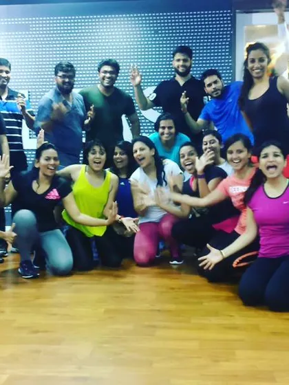 A Friday night fireball Zumba party. This session had it all: fabulous people, positive vibes, great music, and some seriously charged-up dance moves.