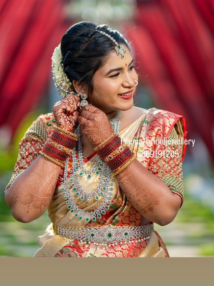 Prema - Bridal Jewellery Rental Happy Brides: Sparkling AD & Stone Sets photo 15