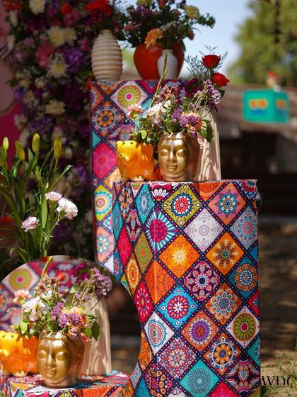 Wedding Decor Company - Wedding Event Design & Decor Radiant Haldi & Mehendi Celebrations photo 18