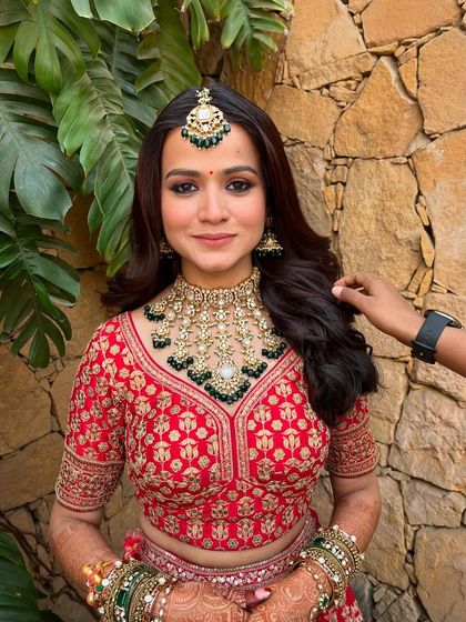 Timeless Red Lehenga Brides photo 49