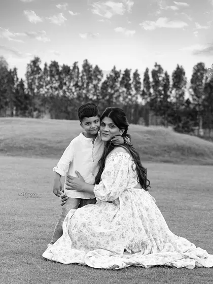 Every frame tells a story, some in color, some in timeless black and white. This version captures the raw emotion and connection between a mother and her son.