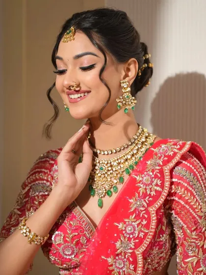 A breathtaking bridal look created for one of my makeup masterclasses. This demonstrates the kind of stunning, professional-level artistry that I teach and practice.