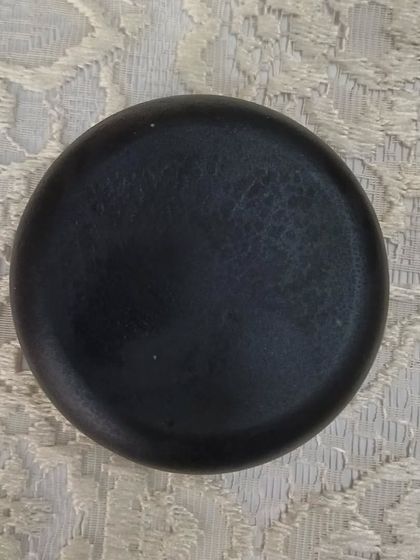 A close-up of the smooth, matte finish of my Activated Charcoal soap. It's simple, effective, and made with honest ingredients.