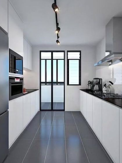 Interior Design - Modular Kitchen Design Parallel Kitchens photo 5