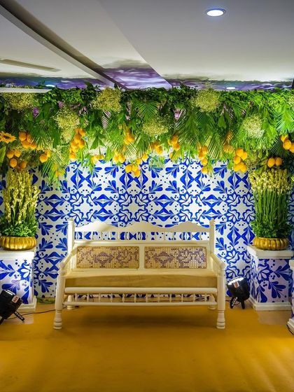 Nalesa by Geethanjali Santosh - Wedding Planning & Decoration Vibrant Haldi & Mehendi Functions photo 4