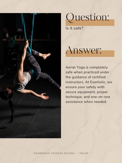 Your Questions Answered: Getting Started with Aerial Yoga photo 3