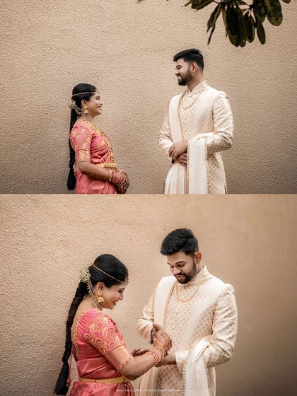Bangalore Photographers - Pre-Wedding & Couple Photoshoots Grand Celebrations: Elegant Couple Portraits photo 17