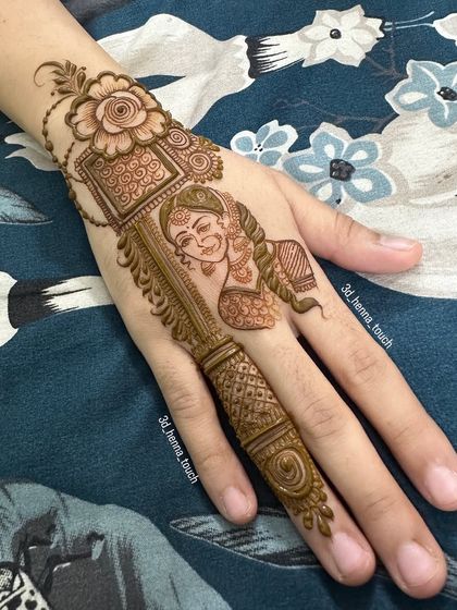 3D Henna Touch - Festive & Occasional Mehndi Minimalist & Chic Henna photo 23