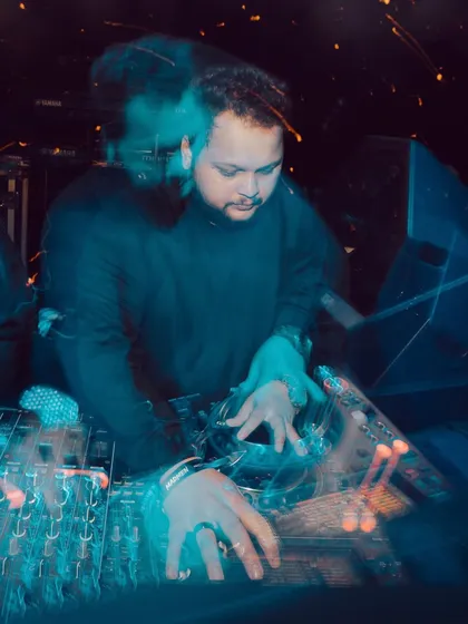 A creative, motion-blur shot that captures the feeling of being lost in the music. If not now, then when.