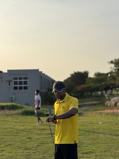 Physical training goes beyond the gym. Our athletes participate in group warm-ups, stretching sessions, and running drills on the course to build functional fitness.