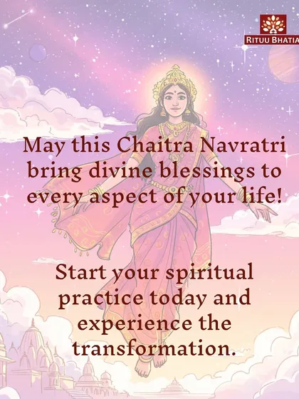 May this Chaitra Navratri bring divine blessings to every aspect of your life. I encourage you to start your spiritual practice today and experience the profound transformation that these nine days can bring.