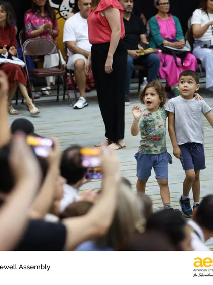 Saying goodbye is never easy. Our Elementary School Farewell Assembly celebrates our departing students with heartfelt musical performances, marking the end of one chapter and the beginning of a new adventure.