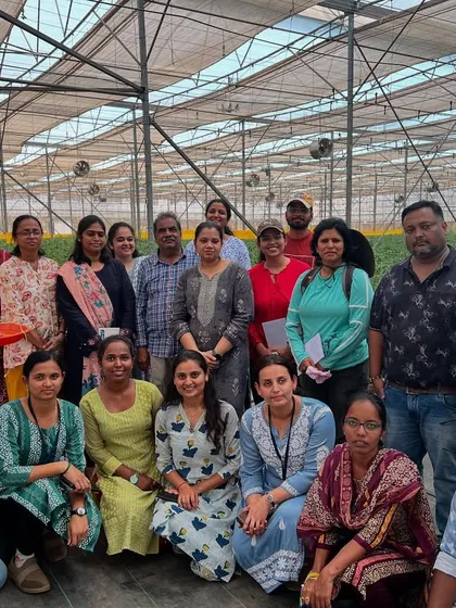 Another group photo from our training session at Kumbalgodu. We are proud to create a supportive environment where knowledge empowers and communities grow stronger together.